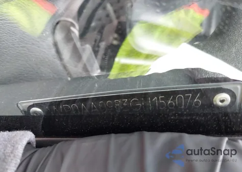 1986 Porsche 944 из США, поврежденный, VIN WP0AA0953GN156076